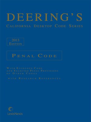 cover image of Deering's California Desktop Code Series